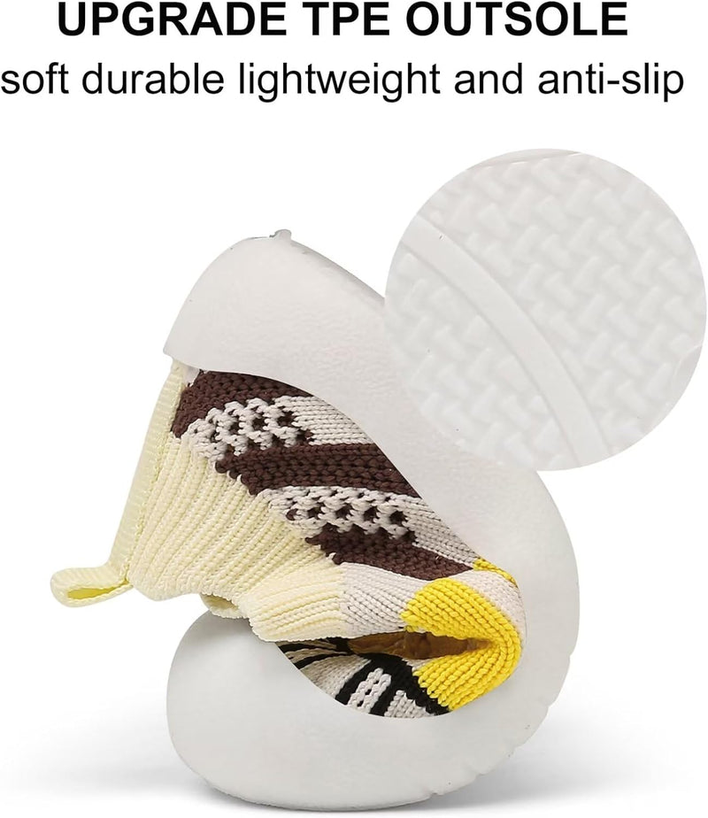 Baby Boy Girl Walking Shoes Non-Slip Toddler Sock Shoes 6 9 12 15 18 24 Months