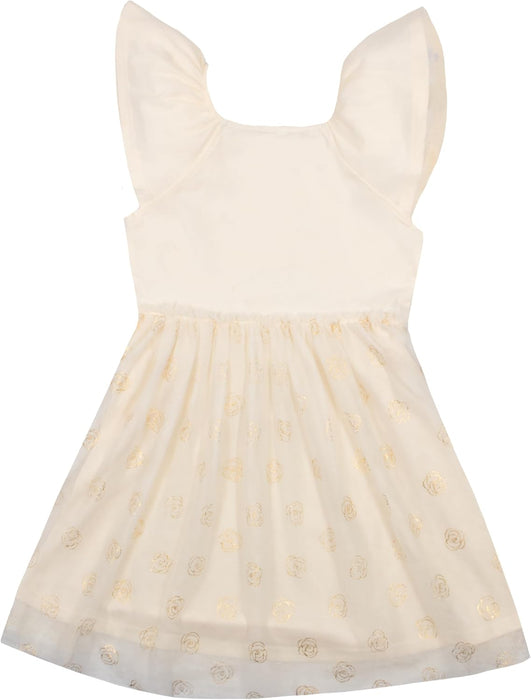 Disney Princesses and Minnie Mouse Girls Tutu Dress Princess Moana Rapunzel Belle Flutter Sleeve Dress for Girls