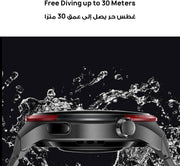 Watch 4 Pro Smartwatch, Spherical Sapphire Glass, Health at a Glance, eSIM Cellular calling, Fresh-new Activity Rings, 21-Day Battery Life, ECG Analysis, Compatible with Andriod & iOS, Brown