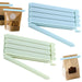 10 Pieces Food Bag Clips, Storage Plastic Kitchen Snack Sealing Colorful Home Travel Camping (Green+Blue)