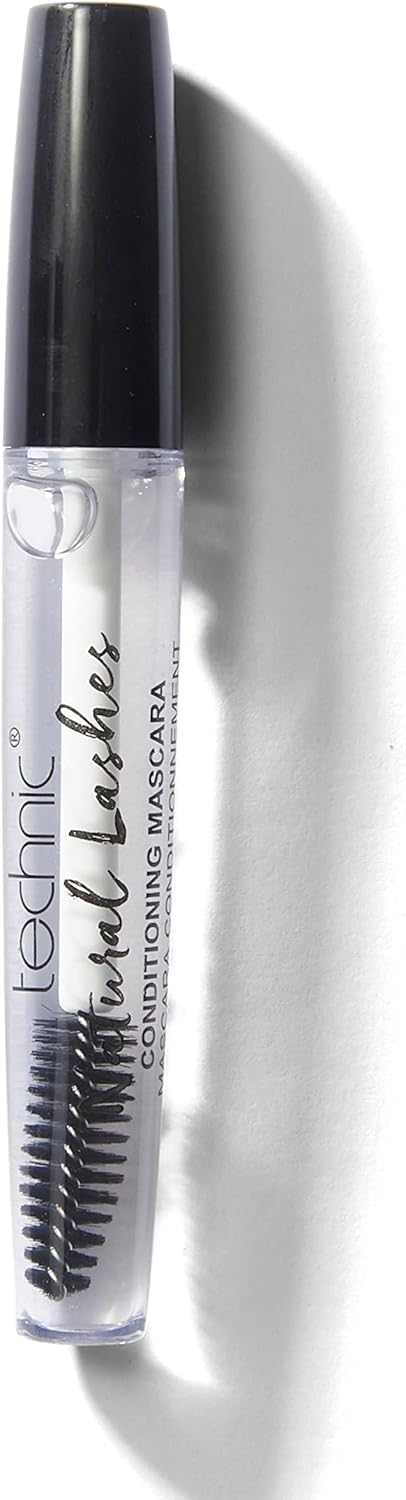 Natural Lashes Clear Mascara - Long Lasting, Lightweight, Conditioning Formula For Enhancing & Lengthening Natural Healthy Lashes. Also Suitable for Grooming and Styling Brows. Vegan Formula - 10 ml (Pack of 1)