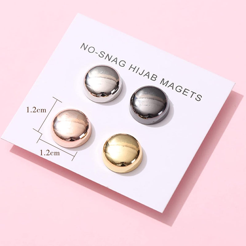 Kaket Magnets Hijab Pins 8PCS Hijab Magnets for Women Clothing Scarf Multi-Use