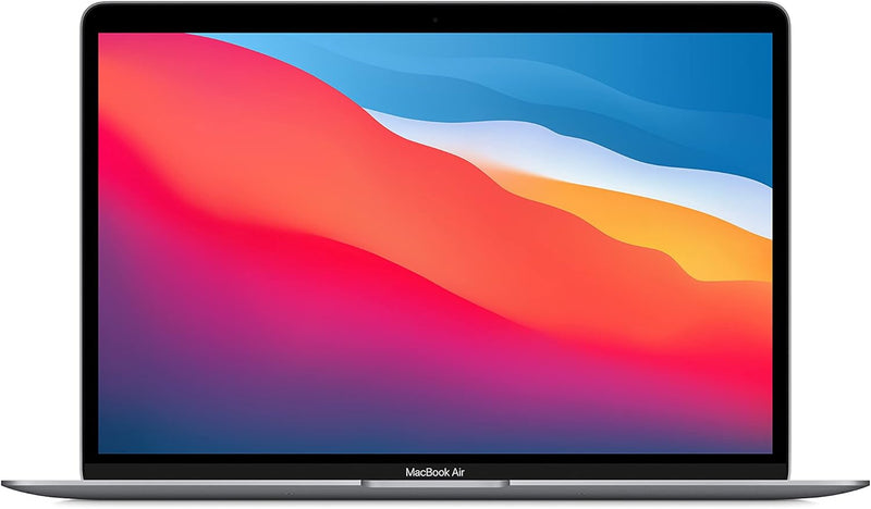 Apple 2020 MacBook Air Laptop: Apple M1 Chip, 13â€ Retina Display, 8GB RAM, 256GB SSD Storage, Backlit Keyboard, FaceTime HD Camera, Touch ID. Works with iPhone/iPad; Space Gray ; Arabic/English