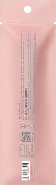 e.l.f. Camo Liquid Blush Brush, Angled Blush Brush Ideal For Applying & Blending Colours On Cheeks, Soft, Dense Bristles, Vegan & Cruelty-free