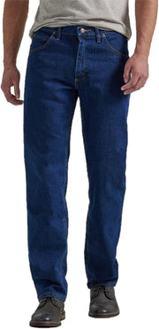 Wrangler Mens Classic 5-pocket Regular Fit Cotton Jean jeans - Dark Indigo Flex