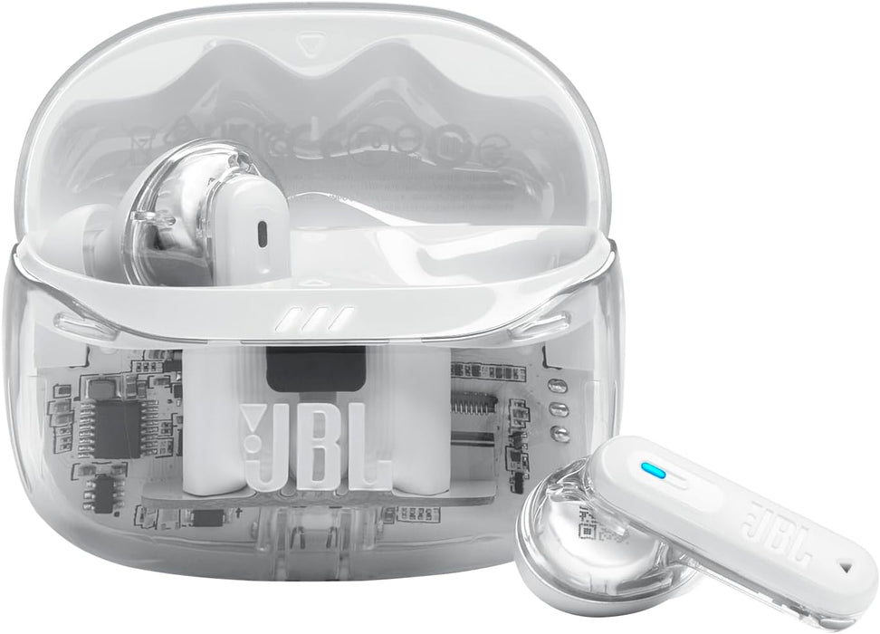 JBL Tune Beam Earphones, Bluetooth and Wireless, Water Resistant and Noise Cancelling with up to 48 Hours Battery Life, Blue - ‎ JBLTBEAMBLU