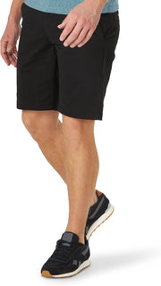 Men's Extreme Motion Flat Front Short - Black