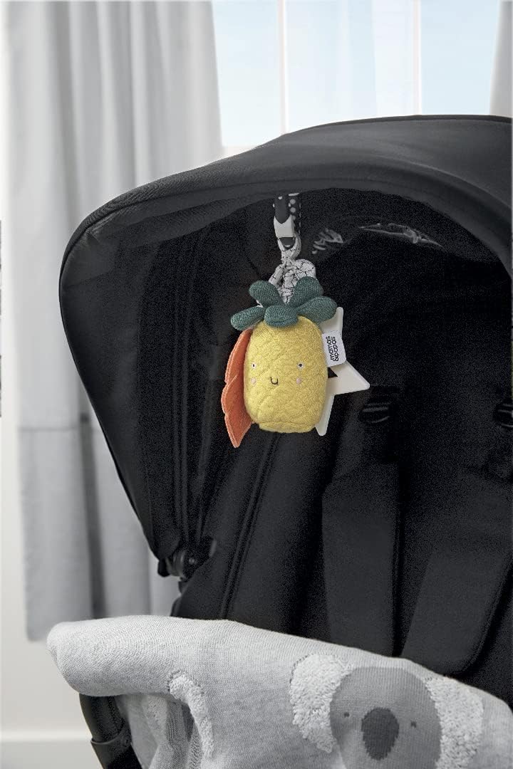 Mamas & Papas Linkie Teething Toy, Wildly Adventures, Pineapple
