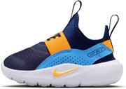 Flex Runner 4 Td unisex-child Sneaker - Midnight Navy/Laser Orange-Univ Blue-Whi