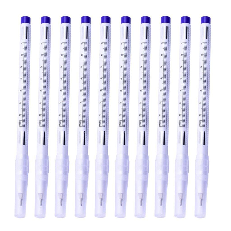 WANGCL Skin Marker Pen, 10pcs Tools Accessories for Eyebrow Marker Tattoo Piercing Positioning