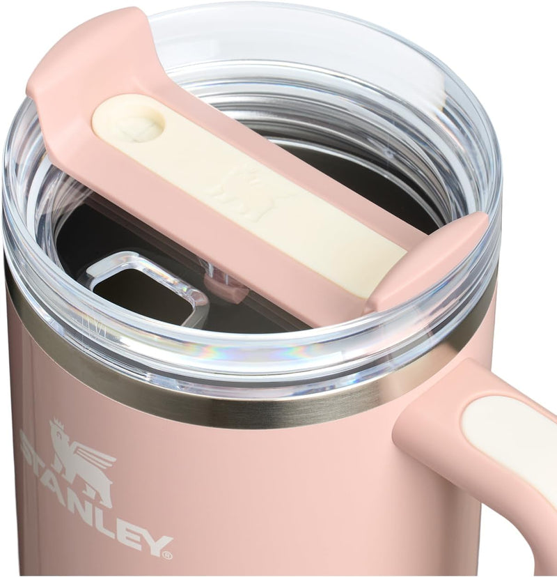 Stanley Quencher H2.0 Tumbler with Handle & Straw 30 oz | Twist On 3-Way Lid | Cupholder Compatible for Travel | Insulated Stainless Steel Cup | BPA-Free | Cherry Blossom