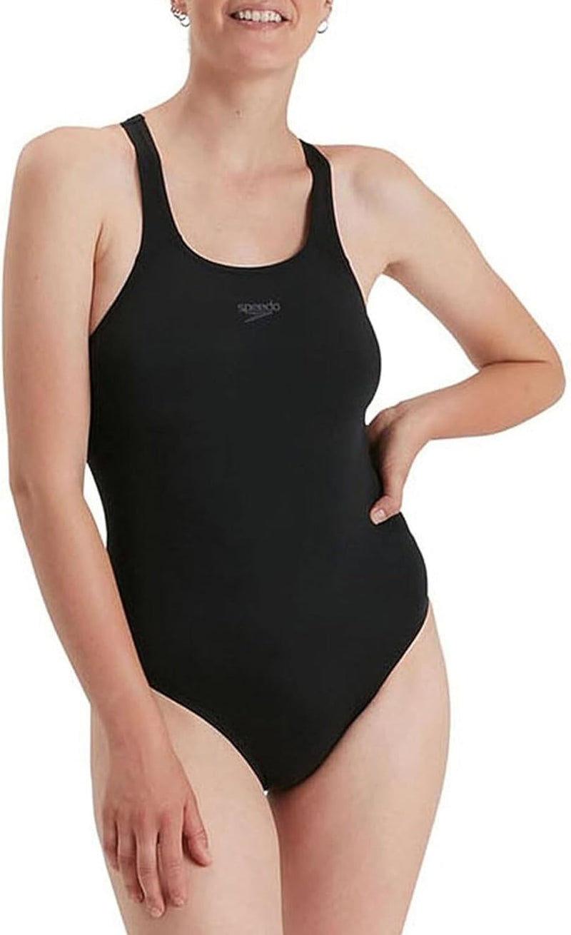 WOMENS Eco Endurance+ Medalist One Piece Swimsuit (pack of 1) - 10/32 UK Black