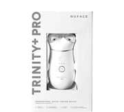 NuFACE TRINITY+ PRO Starter Kit - Lift, Contour & Tone your skin - Smart Advanced Facial Toning Device - Includes Silk Crème & Aqua Gel