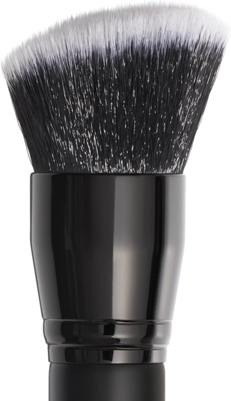 e.l.f. Dual-Ended Cream + Powder Brush, Two-in-One Makeup Brush for a Beautiful, Airy Complexion, Vegan & Cruelty Free