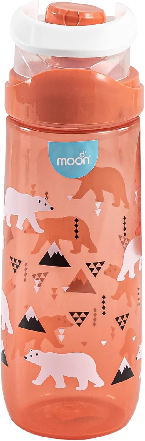 Kids Water Bottle Portable 735ml for Indoor & Outdoor Activities: TravelPicnicsHikingschoolsports Spill ProofBreak ResistantBPA Free Dishwasher Safe, OdorFree Red