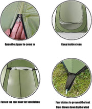 SKEIDO Outdoor Changing Clothes Shower Tent Camp Toilet Pop-up Room Privacy Shelter Multi-use