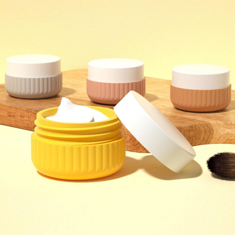 Silicone Toiletry Bottles | Small Reusable Cosmetic Travel Containers,50ml Storage Organizer for Lotion, Facial Cleanser, Cosmetics, Medications