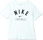 Unisex Kids Football BCS Field Sport TEES AND T-SHIRTS (pack of 1) - WHITE