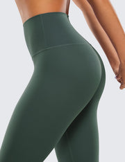 CRZ YOGA Women's Butter Luxe Leggings 25 Inches - High Waisted Buttery Soft Comfort Lounge Leggings