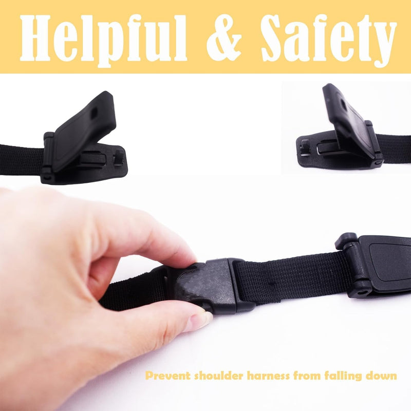 Clips for Portable Child Safety Seat & Baby Stroller, Clips for Car Seat Baby (2, standart)