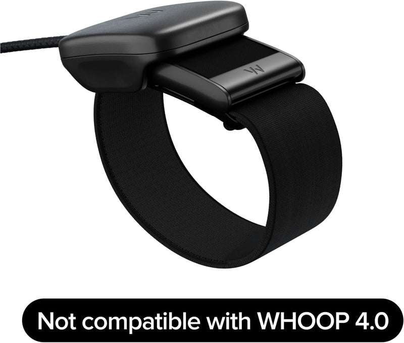 Basic Charger Compatible with WHOOP 5.0/MG, One, Peak, Life Portable, Waterproof Charger. Not Compatible with WHOOP 4.0