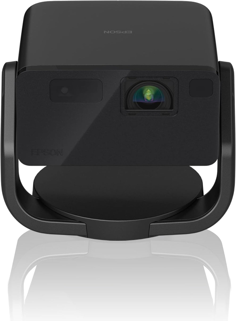 Epson EF-21 Mini Smart Laser Projector, Full HD, 1000 Lumens, 150 Inch Display with HDR, Google TV, Dolby Atmos Sound, Gaming & Home Cinema Quartz Rose