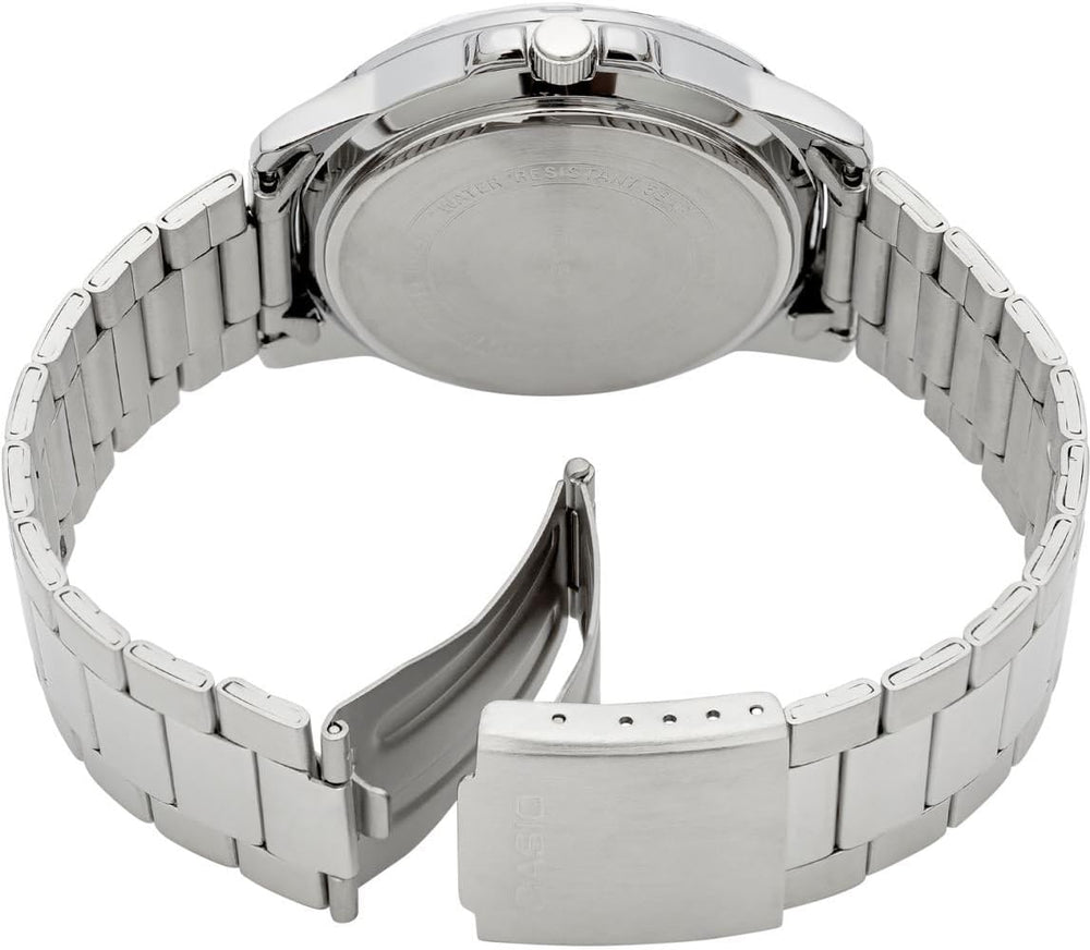 Men's Watch - MTP-VD01D-2EVUDF Blue Dial, Silver Band
