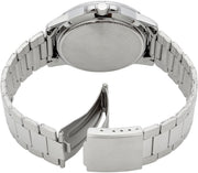 Men's Watch - MTP-VD01D-2EVUDF Blue Dial, Silver Band