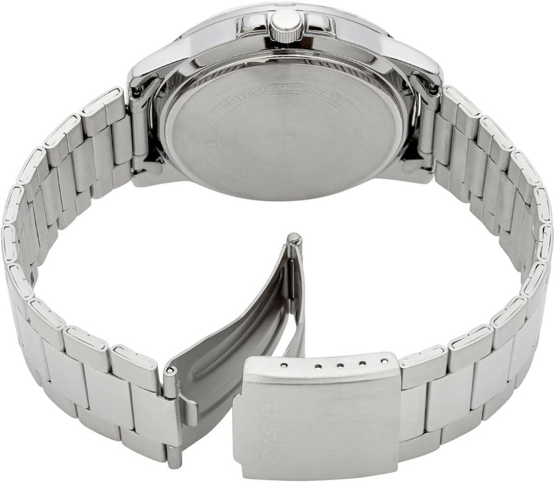 Men's Watch - MTP-VD01D-2EVUDF Blue Dial, Silver Band