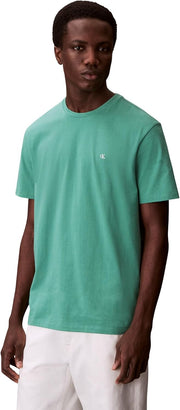 Mens SS CLASSIC MONOGRAM Tees - Wild Green
