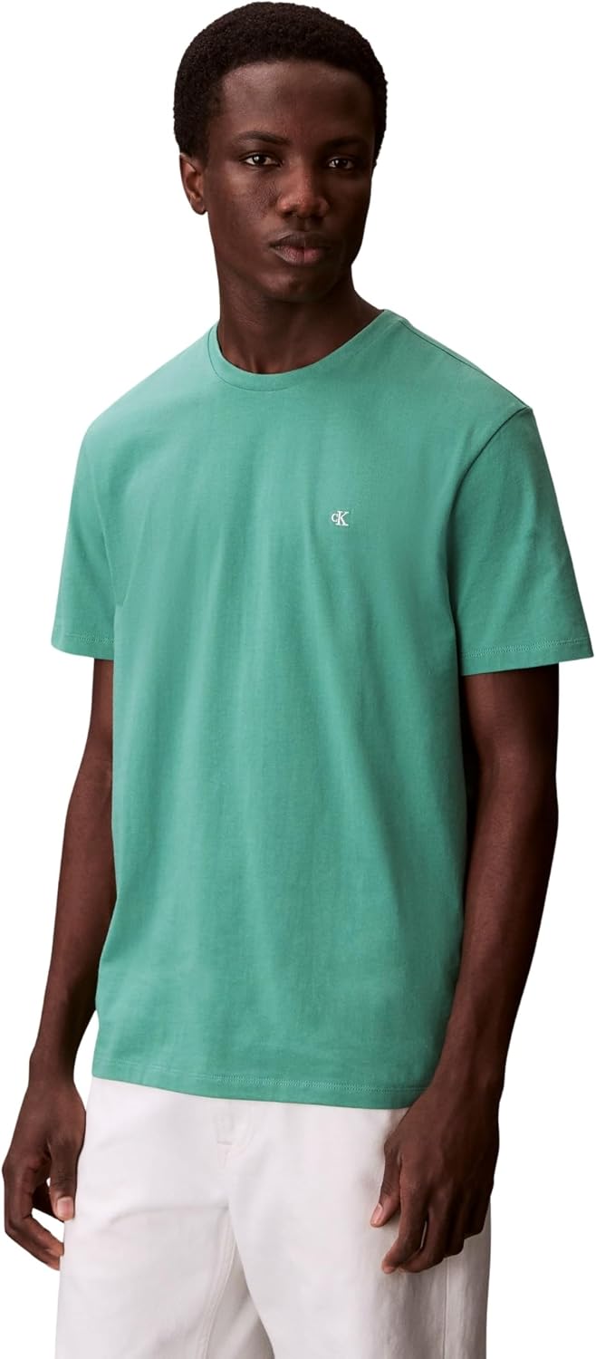 Mens SS CLASSIC MONOGRAM Tees - Wild Green