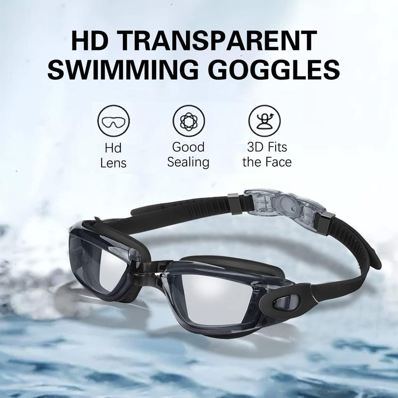 Professional Anti Fog Swim Goggle No Leaking UV Protection Wide View Swimming Goggles For Women Men Adult Youth Kids