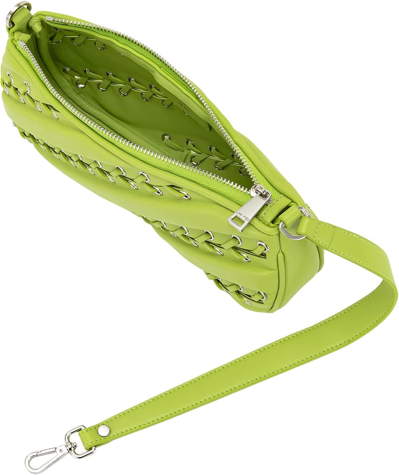 Women's Eva Shoulder Handbag - Acid Green
