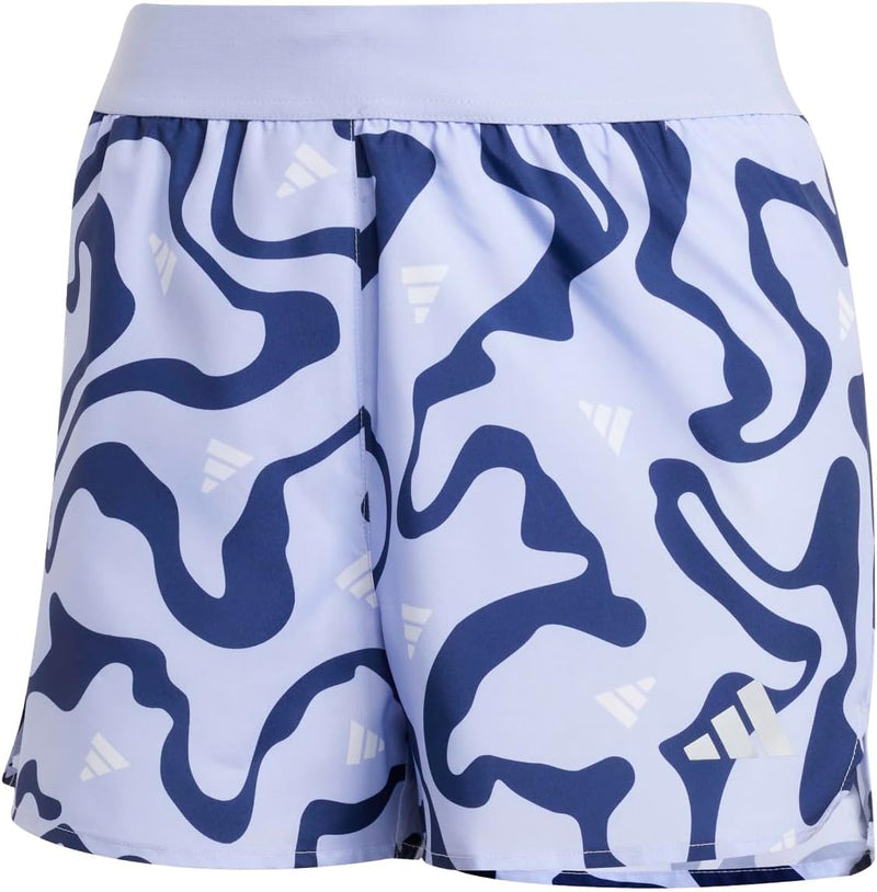 Women Run It Brand Love Shorts - Purple