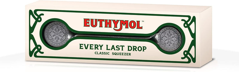 Euthymol Classic Toothpaste Squeezer x 1, Rolling Dispenser Roller Squeezers, Plastic Aluminum Metal Tube Toothpastes, Bathroom Accessor - 1 count (Pack of 1)