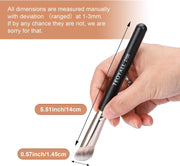 TEOYALL Angled Foundation Contour Brush, Synthetic Kabuki Brush for Concealing Blending Setting Buffing with Liquid, Cream and Powder Cosmetic (170S)