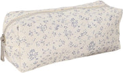 Bows Pencil Case, Practical Pencil Bag, Blue (Navy Blue), 18.5 x 6 x 7 cm, Casual - Lavender