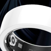 Riversong Smart Ring with Nano Ceramic Design, 24/7 Heart Rate & Sleep Monitor, SP02 Tracking, Activity & Calories Tracking, 3-Day Battery, IP68 Water Resistant, Compatible with iOS & Android