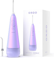 Ordo Water Flossers for Teeth Cordless, IPX7 Waterproof Oral Irrigator, 3 Pressure Settings, Portable, Rechargeable Electric Flosser, Dental Professional Recommended - Pearl Violet - Pearl Violet