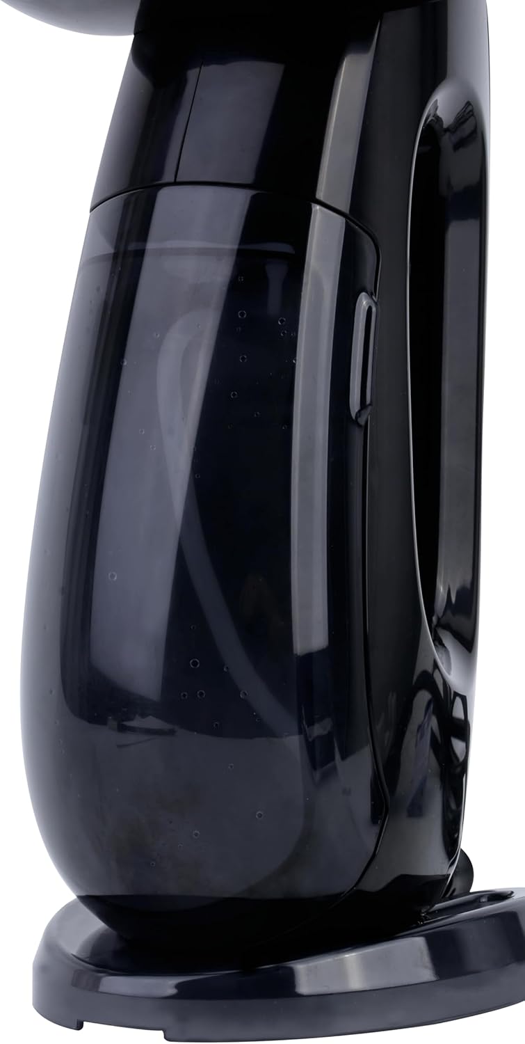 Sonashi Garment Steamer With Digital LED Display | 3 Level Steams | Continuous Work -30 Min With Auto-Shut Off Function | Detachable Tank Capacity & Removable Fabric Brush 300 ml 2000W SGS-323 Black