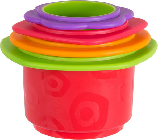 Playgro Chewy Stack and Nest Cups â Engaging Baby Bath Toy for Development and Sensory Play, 9+ Months - Stacking Cup