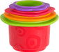 Playgro Chewy Stack and Nest Cups  Engaging Baby Bath Toy for Development and Sensory Play, 0+ Months