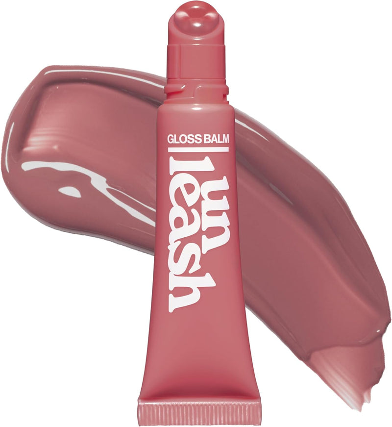 Sunset Dazzle Lip Gloss Balm, Hydrating Tinted Lip Balm with Glossy Shimmer, Lightweight & Moisturizing Vegan Formula with Peptides, Vitamin C & Vitamin E (No.0 Waikiki) 0.35 oz - No.8 Firenze