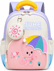 Age 1-3 Toddler Backpack Boy Girl Kids Baby Anti-lost Bag Cute Animal Children Kindergarten Angel Schoolbag - PI01