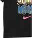 Nike Awesomeness 90s T Baby Boys Active Shirts & Tees, Black/Pink/Yellow, 3T
