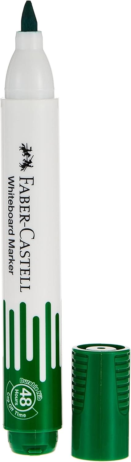 Faber-Castellwhiteboard Marker Chisel Wallet Of 6Pc, Assorted, 253950