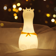 ZKLiLi Night Light for Kids, Dumpling Light Silicone Nursery Cute Lamp, Battery Powered LED Nightlight with 7-Color for Baby Teen Girls and Boys Bedrooms, Birthday Gift - Waterdrop - Girafie