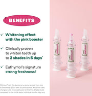 Euthymol Whitening Program (Booster + Patch 5 Piece Set) (Whitening Booster Strips 5P