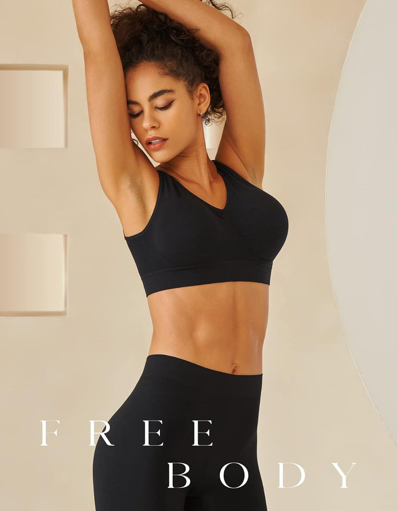 SIMIYA, Seamless, womens, Sports Bra