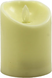 LED Plastic Candle Warm Soft Glow Battery Operated Decorative Light for Home, Bedroom, Party & Holiday Décor, 7.5x10cm